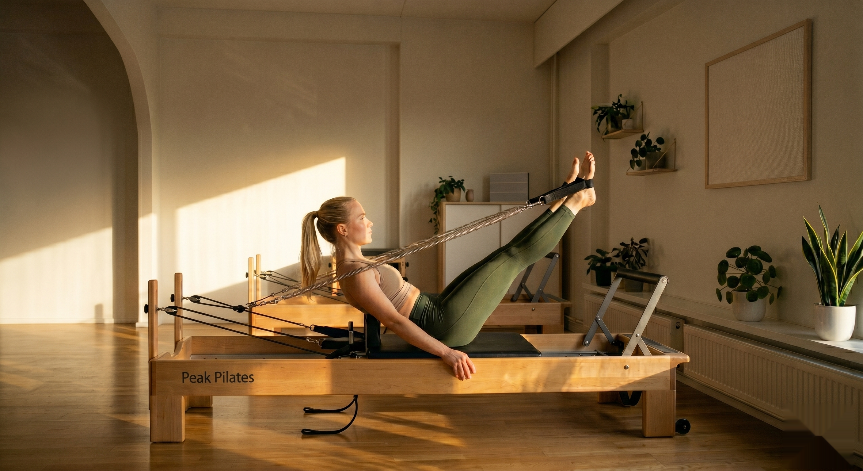 Somaattista harjoittelua Pilates-laitteella — kehotietoinen liikkuvuus